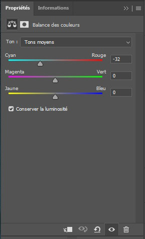 Balance des couleurs