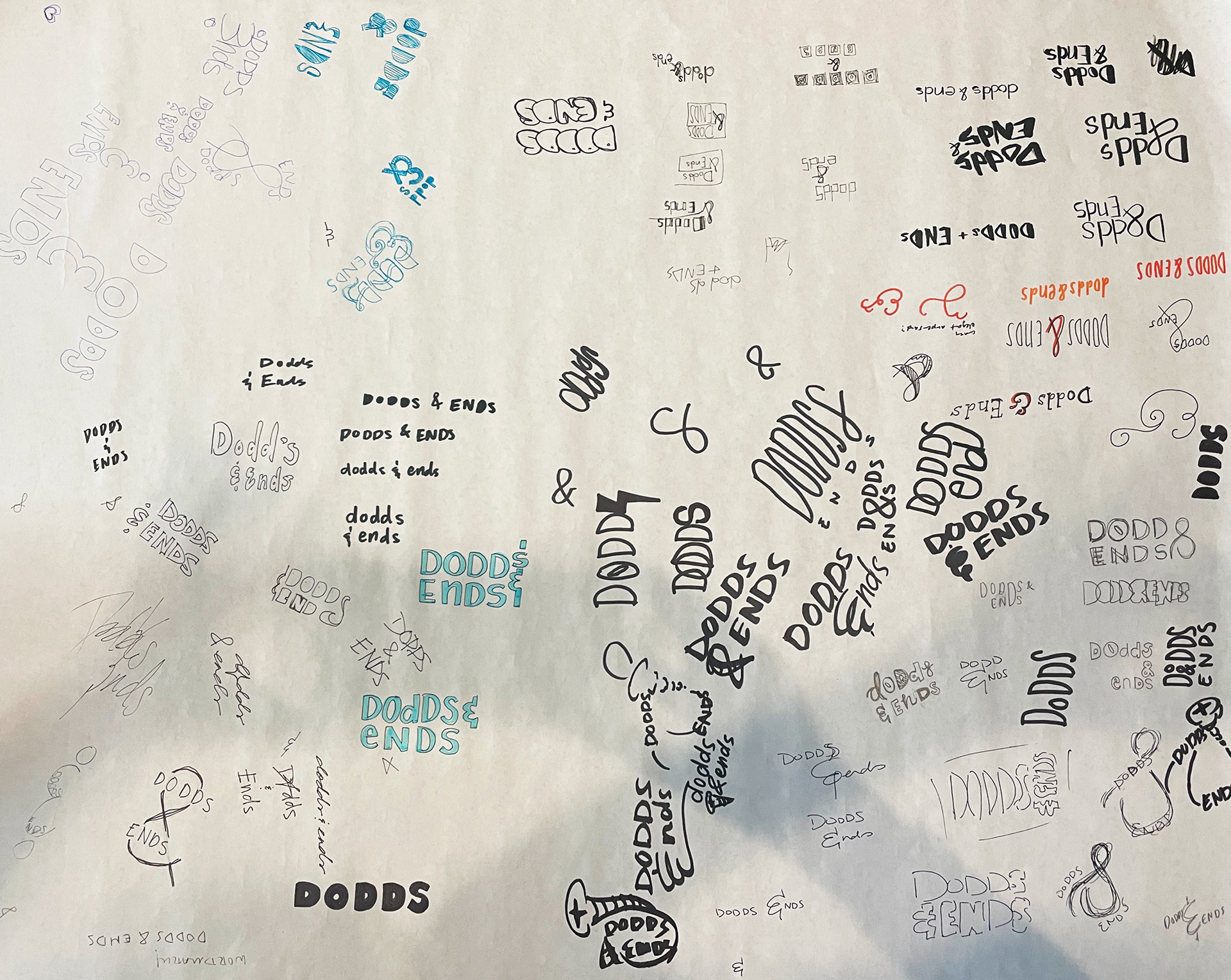 Typographic iconography exploration conducted by the whole Layton Design Studio