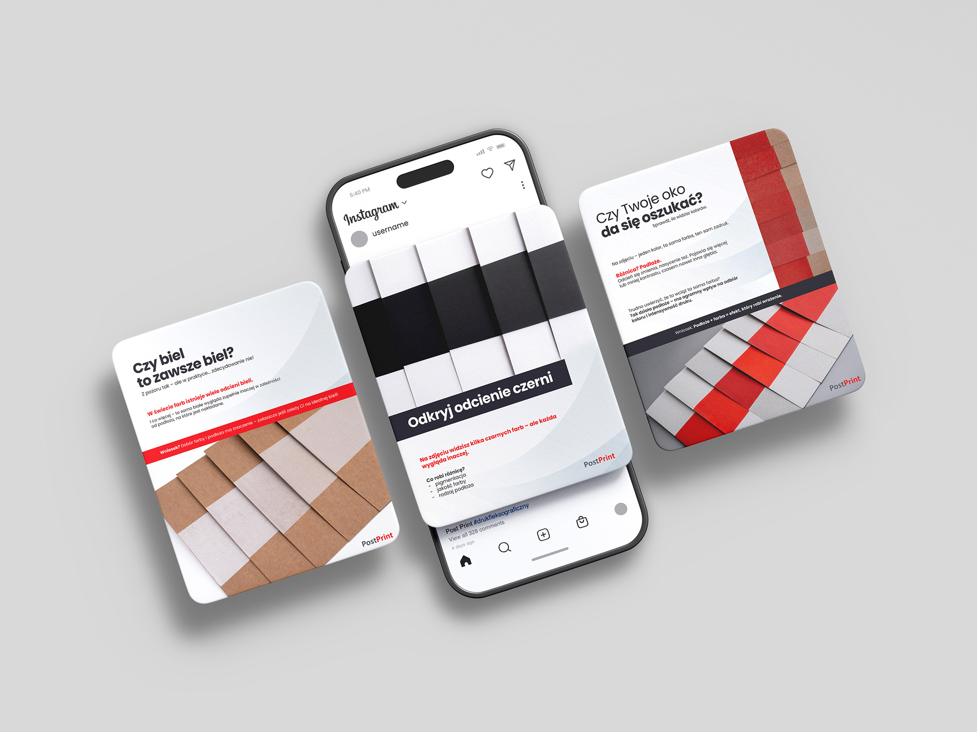 Opracowanie graficzne postów, fotografia produktowa