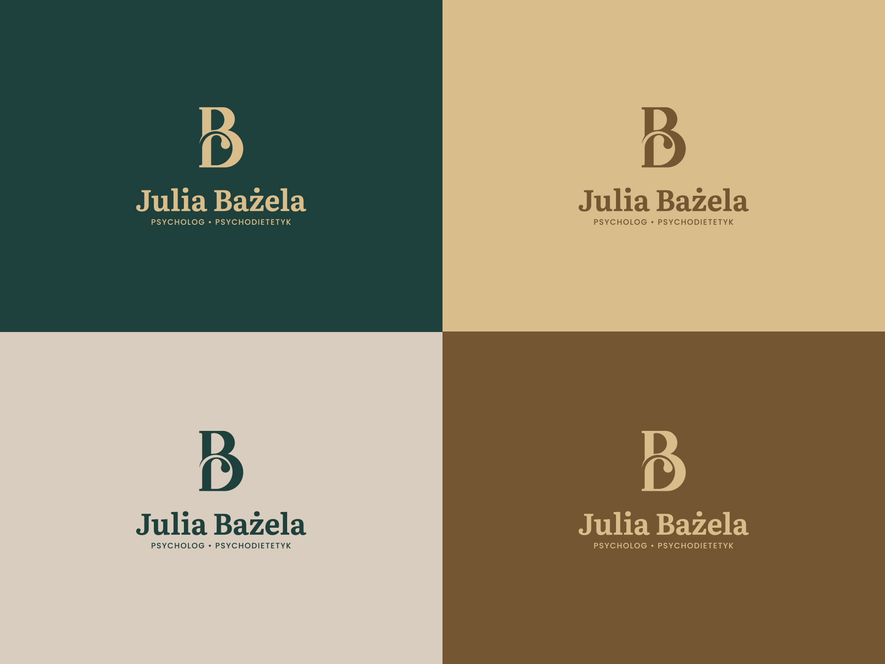 Projekt logo Julia Bażela w Dębicy