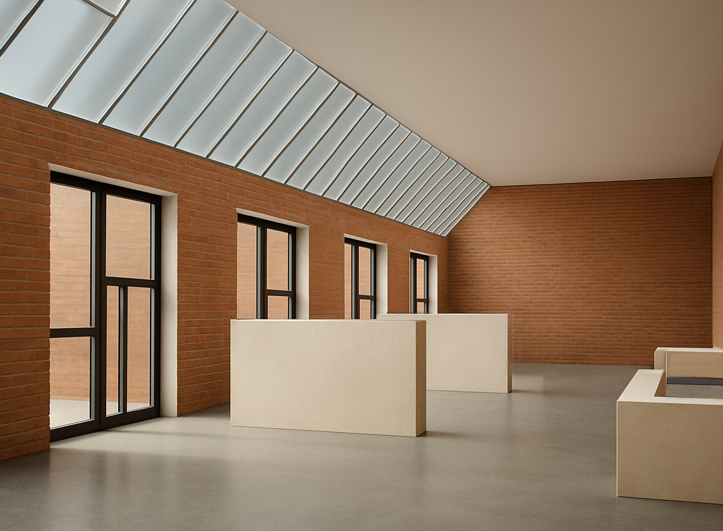 Interior Gym Render