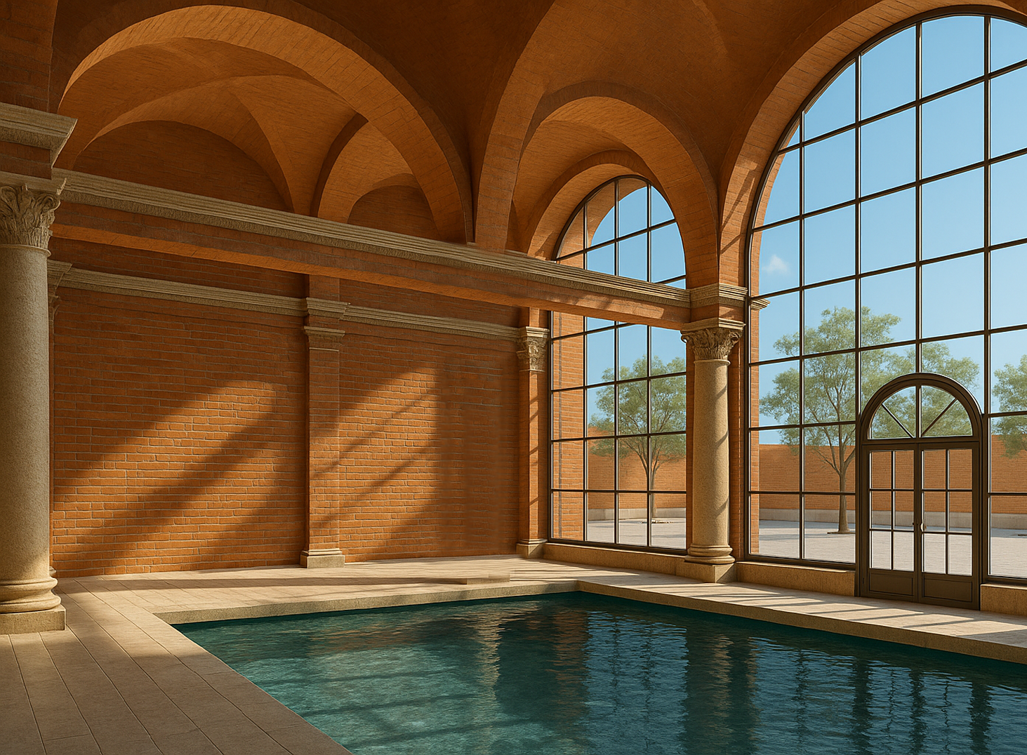 Interior Pool Render