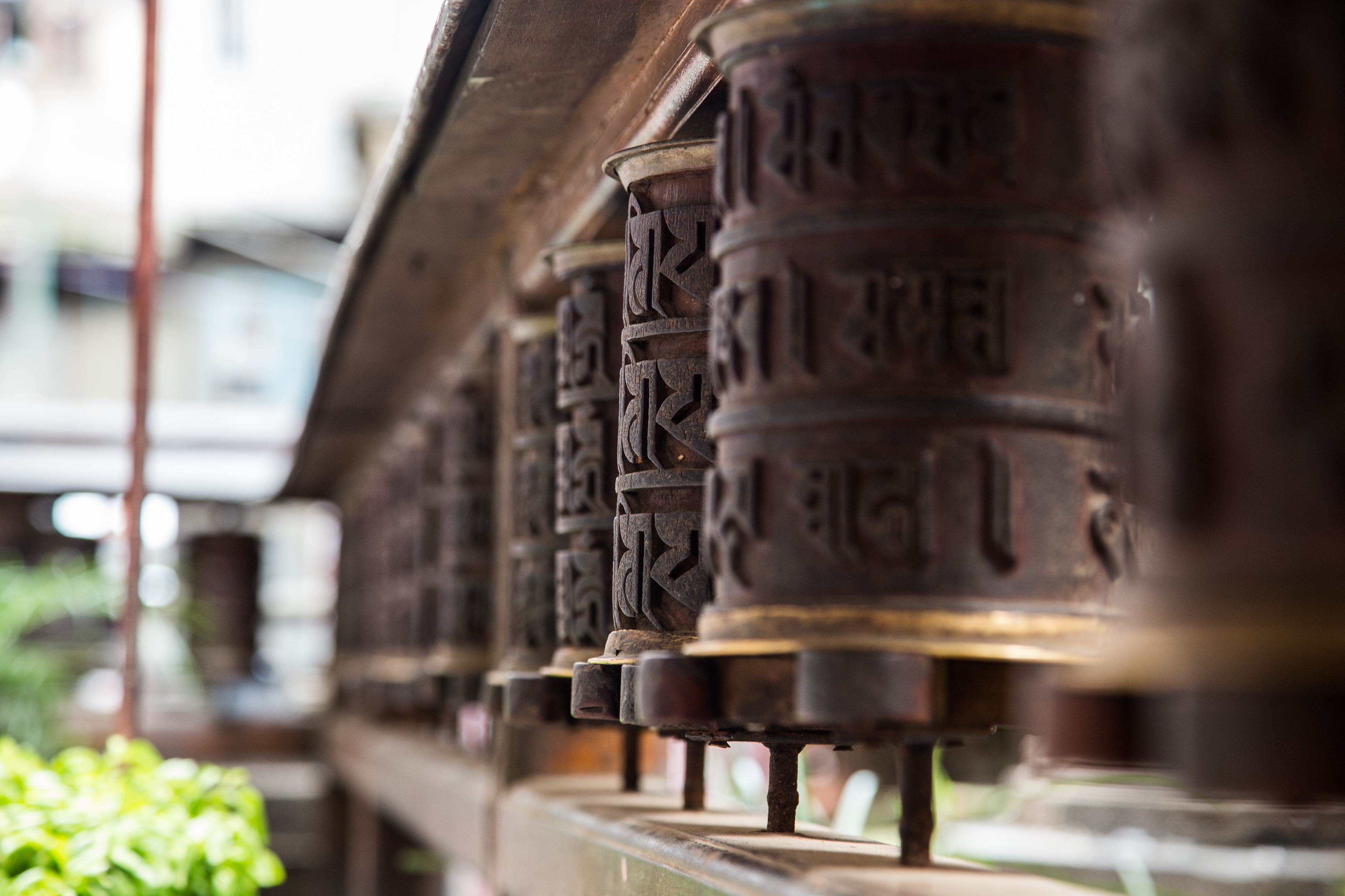 Prayer Wheels - Kathmandu, Nepal