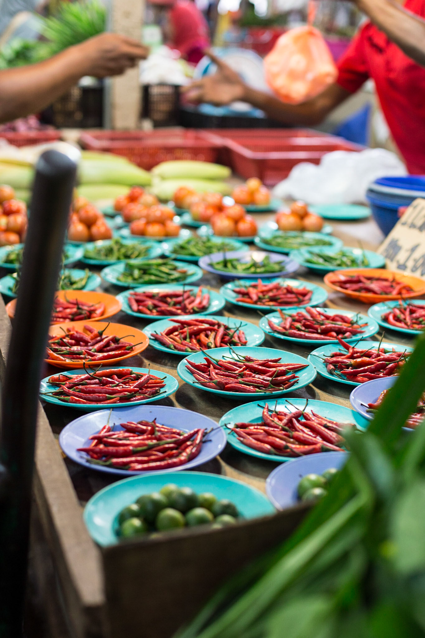 Chili seller - Kuala Lumpur, Malaysia