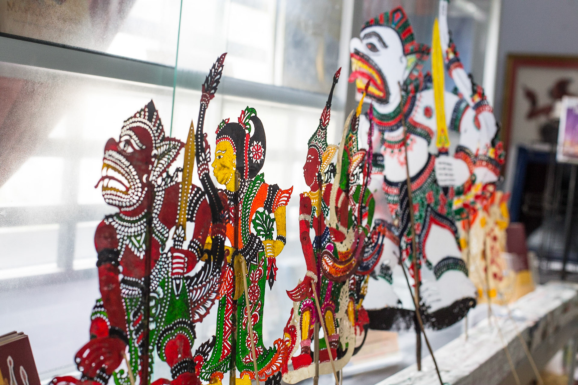 Wayang Kulit Puppets - Kota Bharu, Malaysia