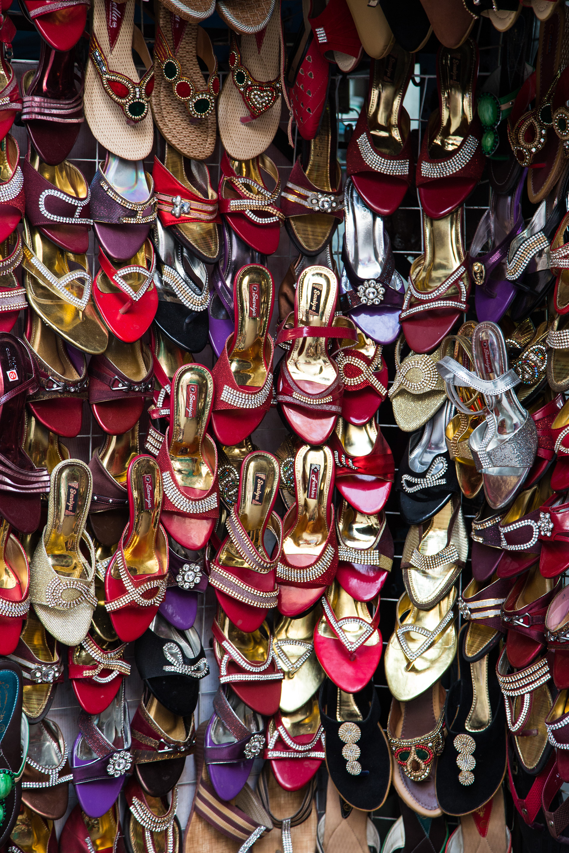 Street Vendor Shoes - Kathmandu, Nepal