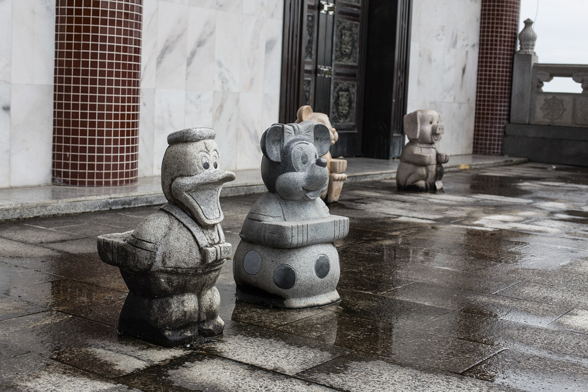 Temple "deities" at Kek Lok Si Temple - Penang Island, Malaysia