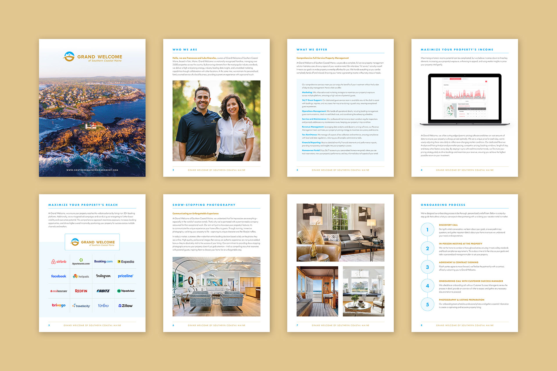 Grand Welcome Real Estate Brochure | Print Design