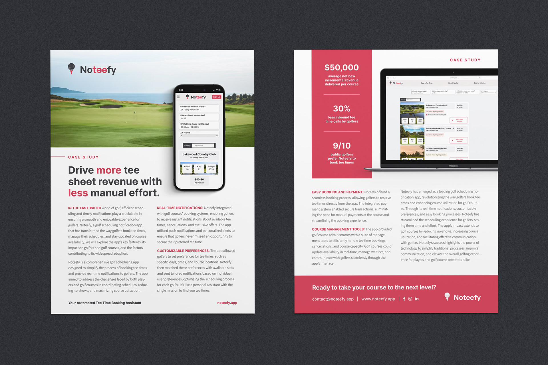 Noteefy Case Study | Print Design
