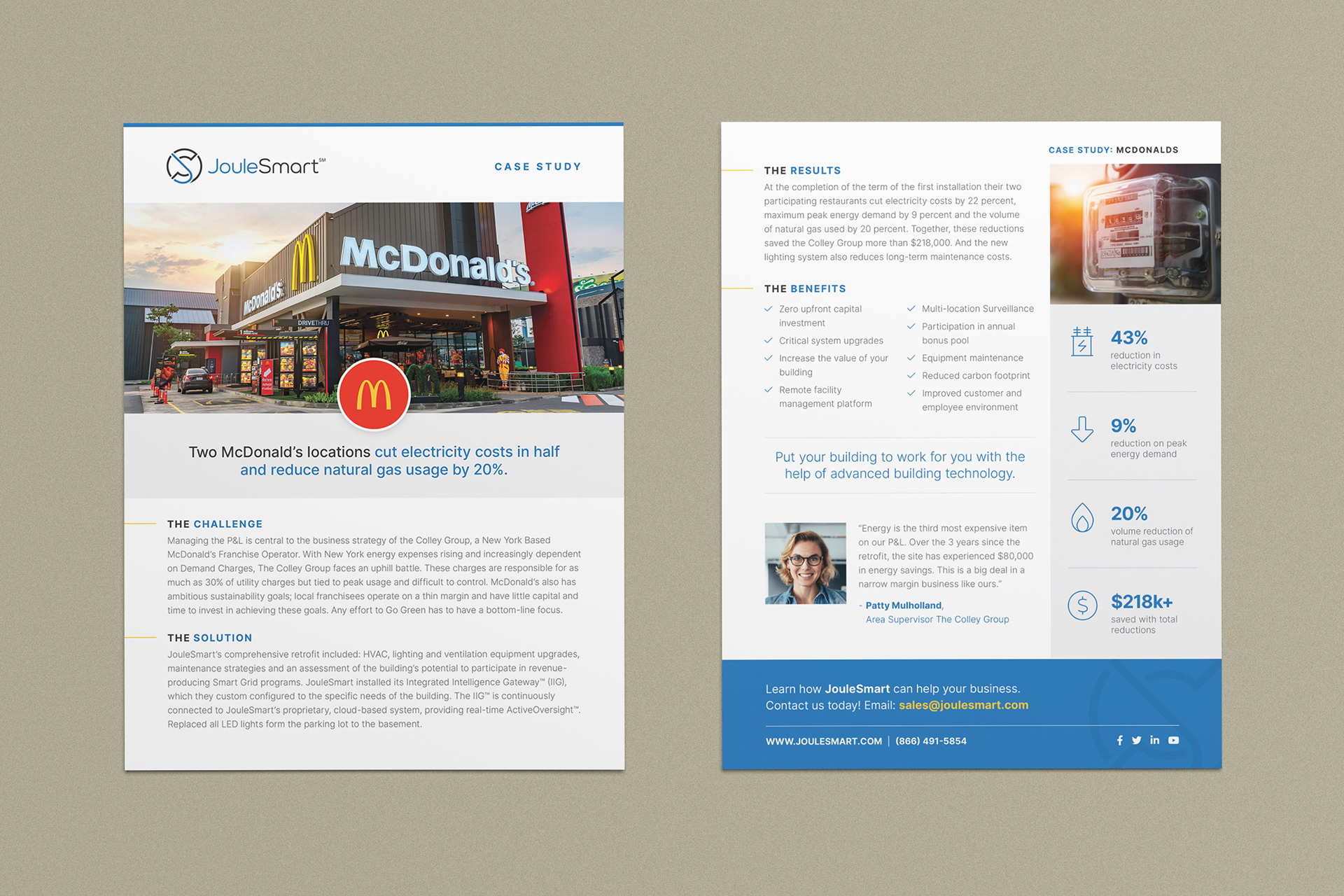JouleSmart Case Study | Print Design