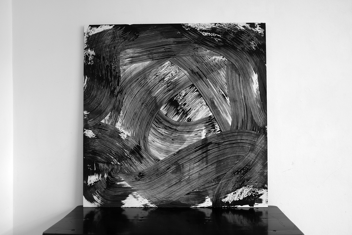 Acryl auf MDF, 100 x 100 cm