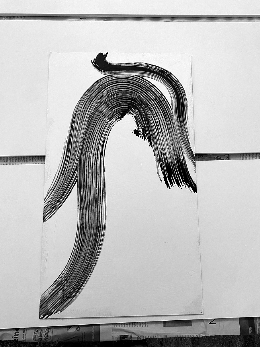 Acryl auf MDF, 40 x 70 cm