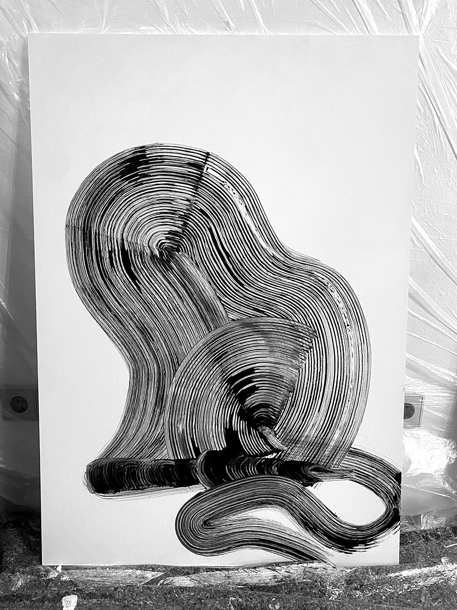 Acryl auf MDF, 70 x 100 cm
