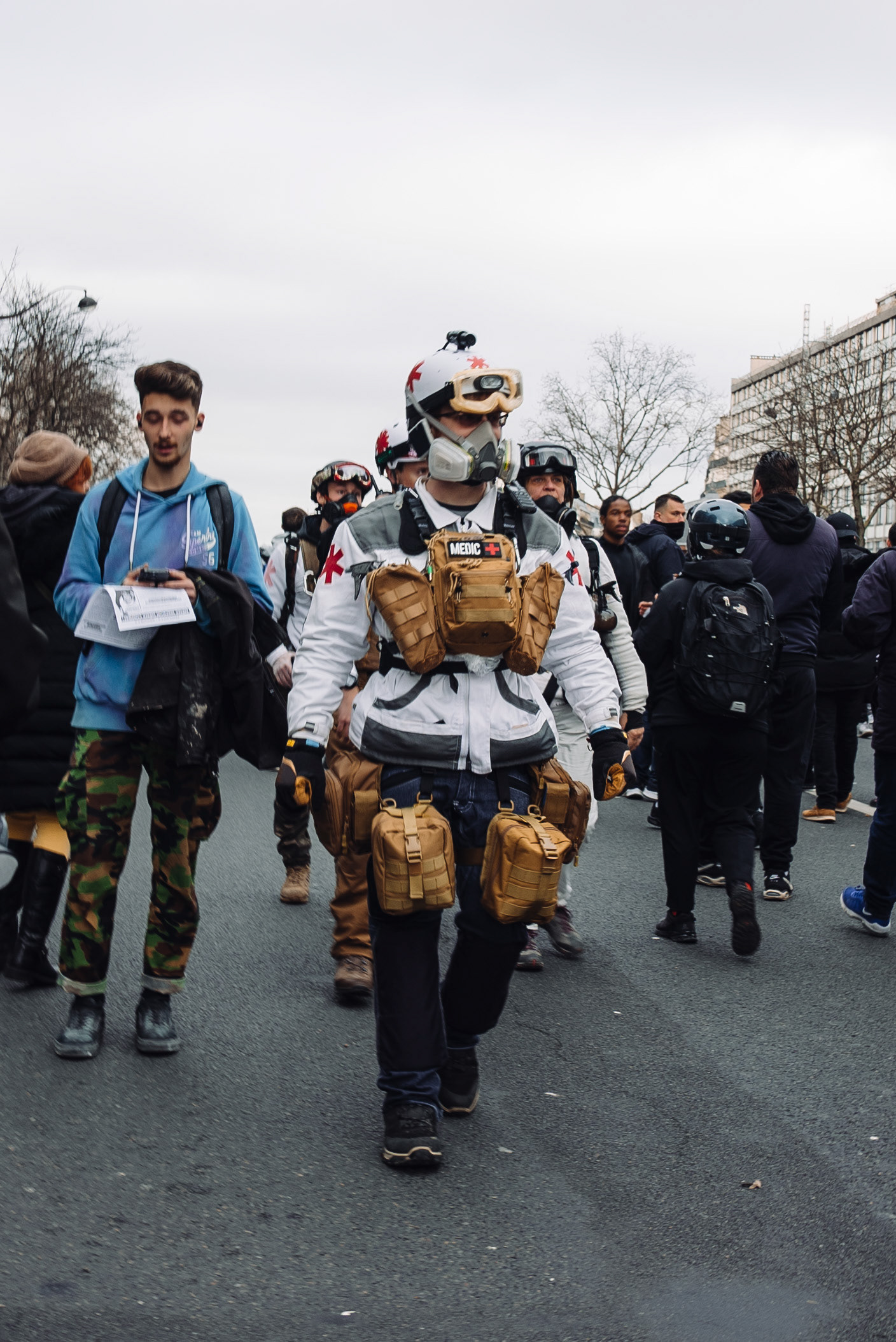 An On-march Medic
