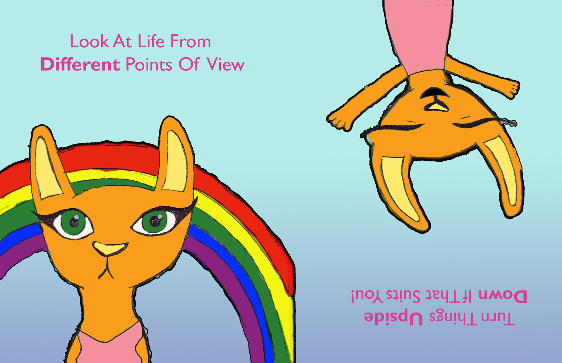 "Digital Children's Book Inside Page" 17 x 11 in. Adobe Photoshop using digital painting. (2024)