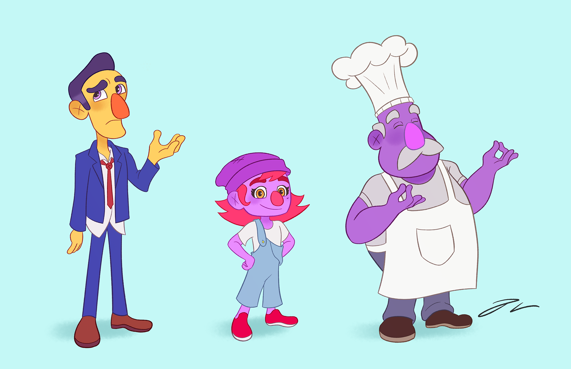 Muppet style Characters