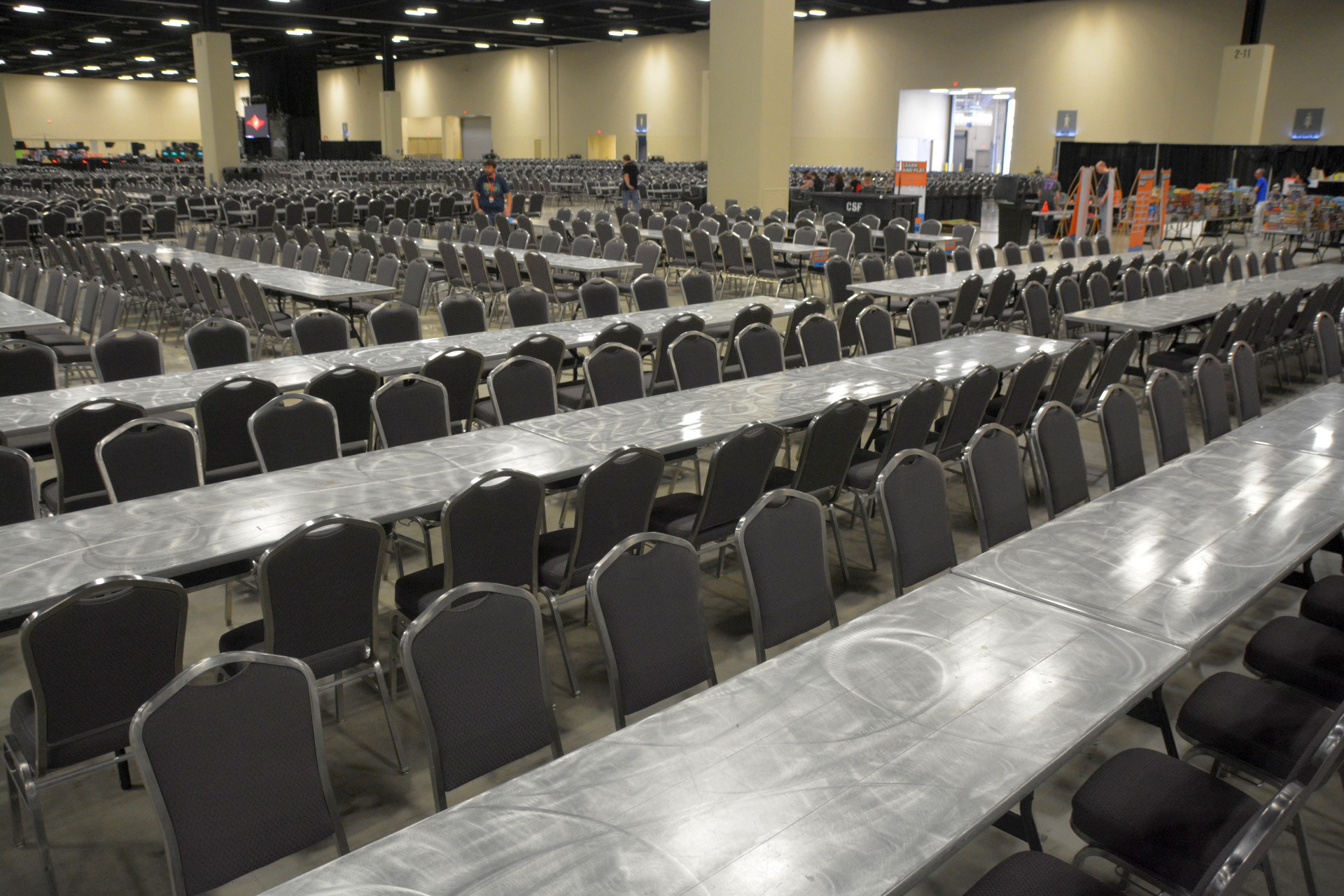Crazy: thousands of tabletop free-play chairs