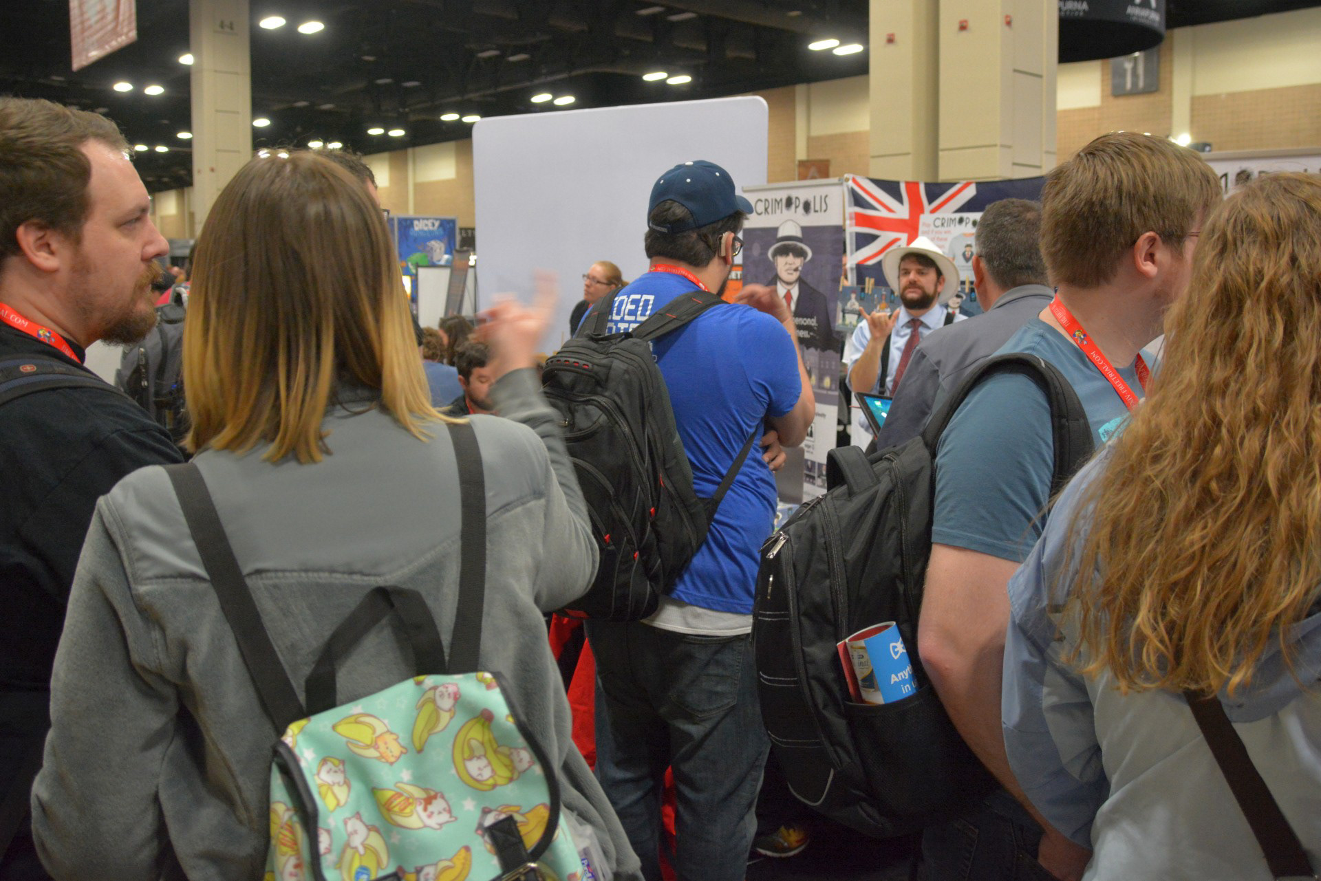 Most of the time we were packed like this