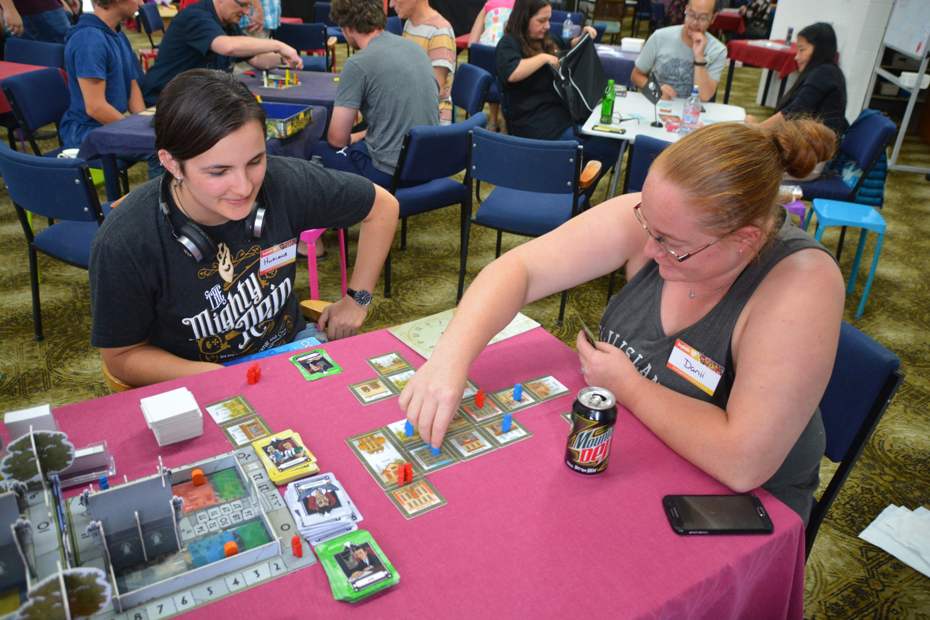 A game of two in a comparatively small city.