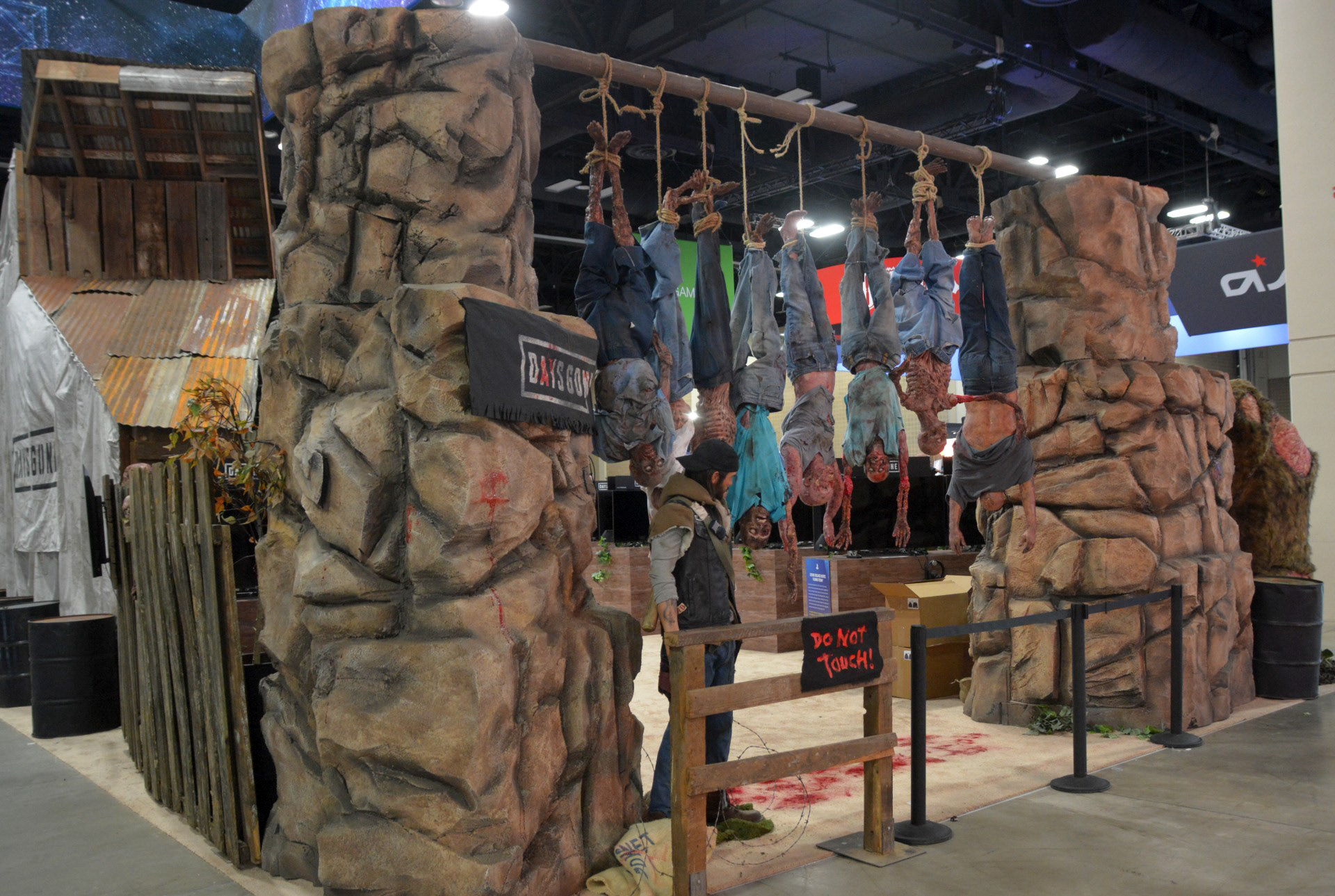 Some other booths had an amazing setup ...