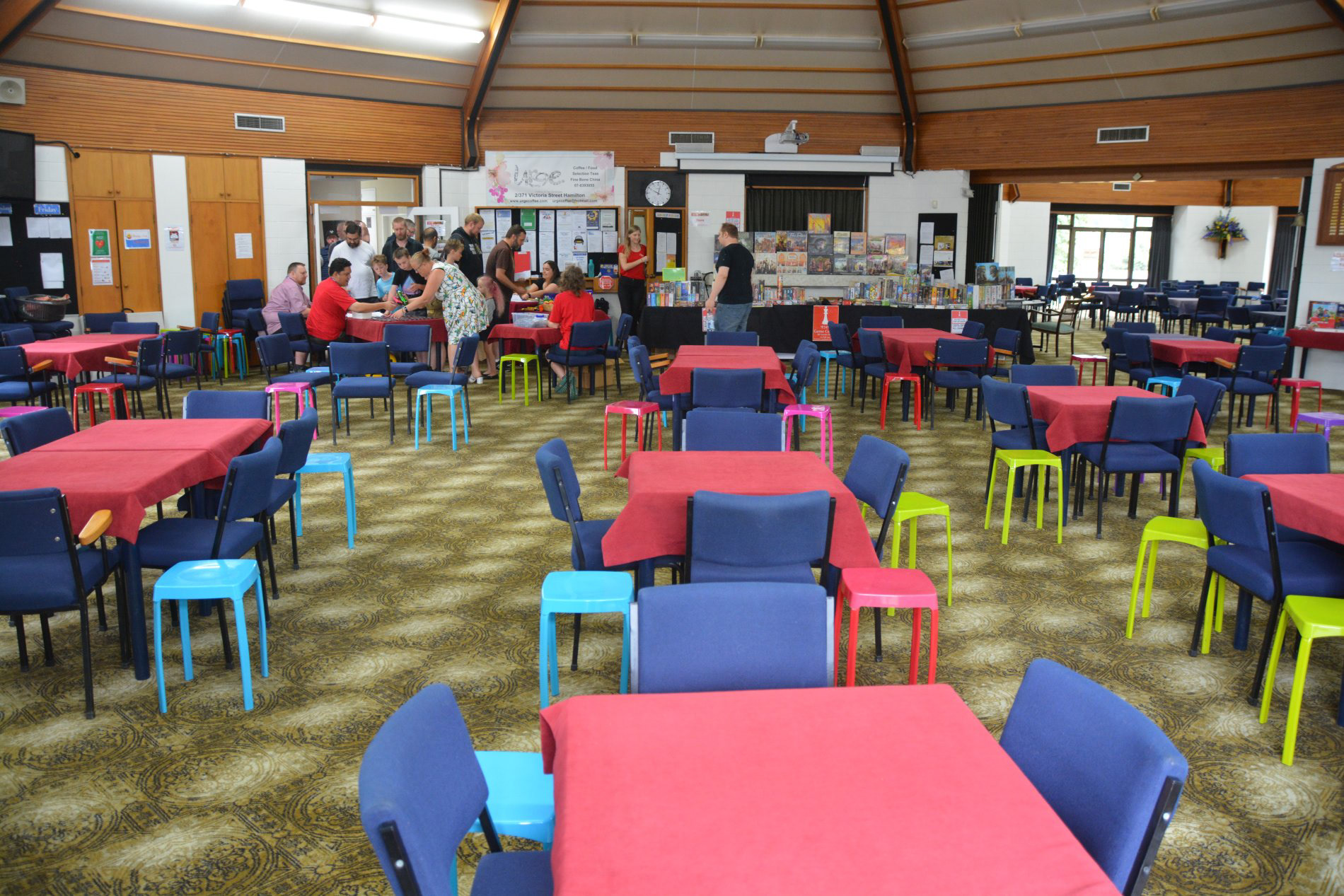 The doors have opened.