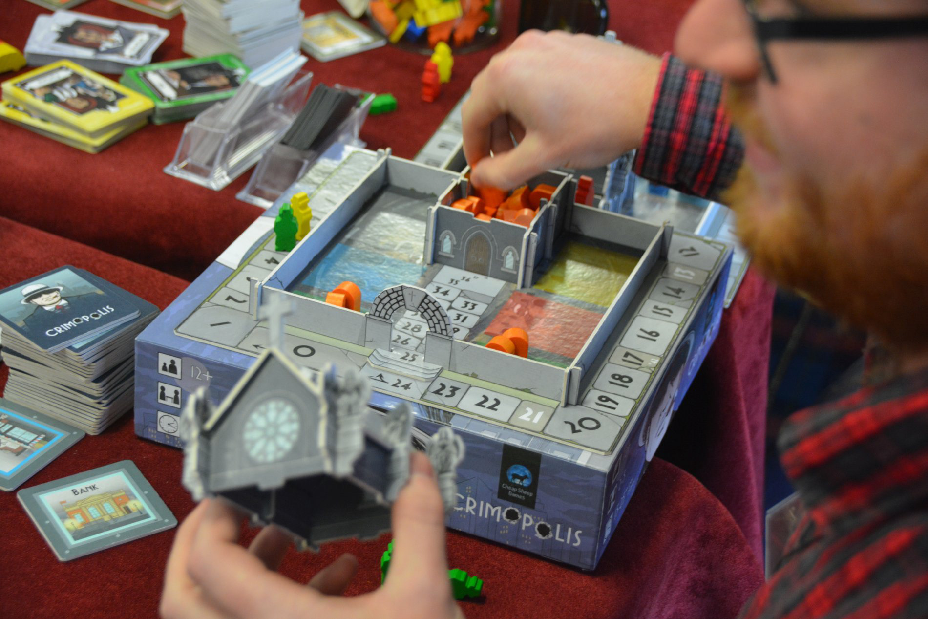 Tombstones on the graveyard count ambushed gangsters.