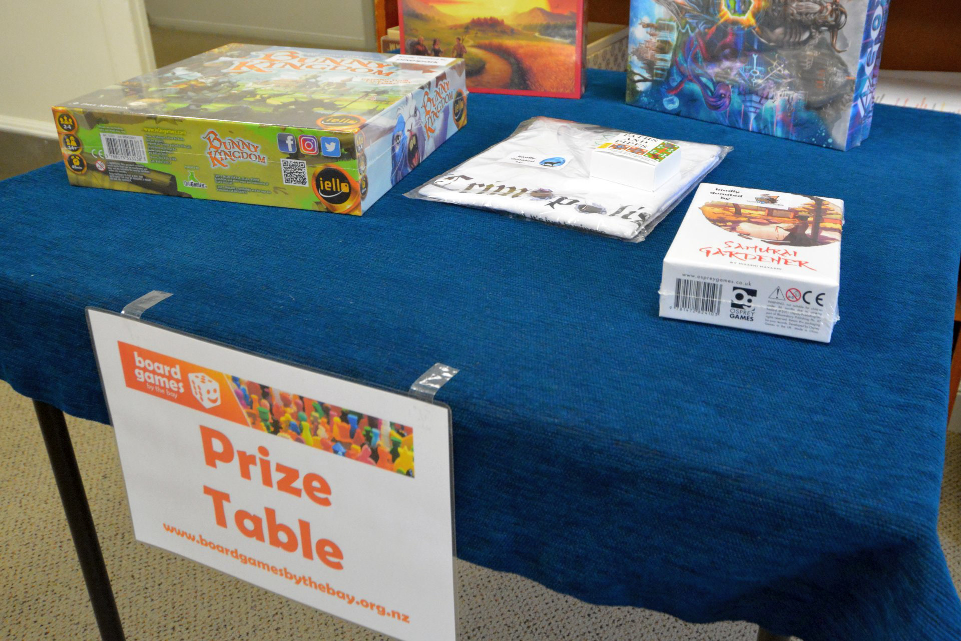 We gave around 25 Crimopolis T-shirts away