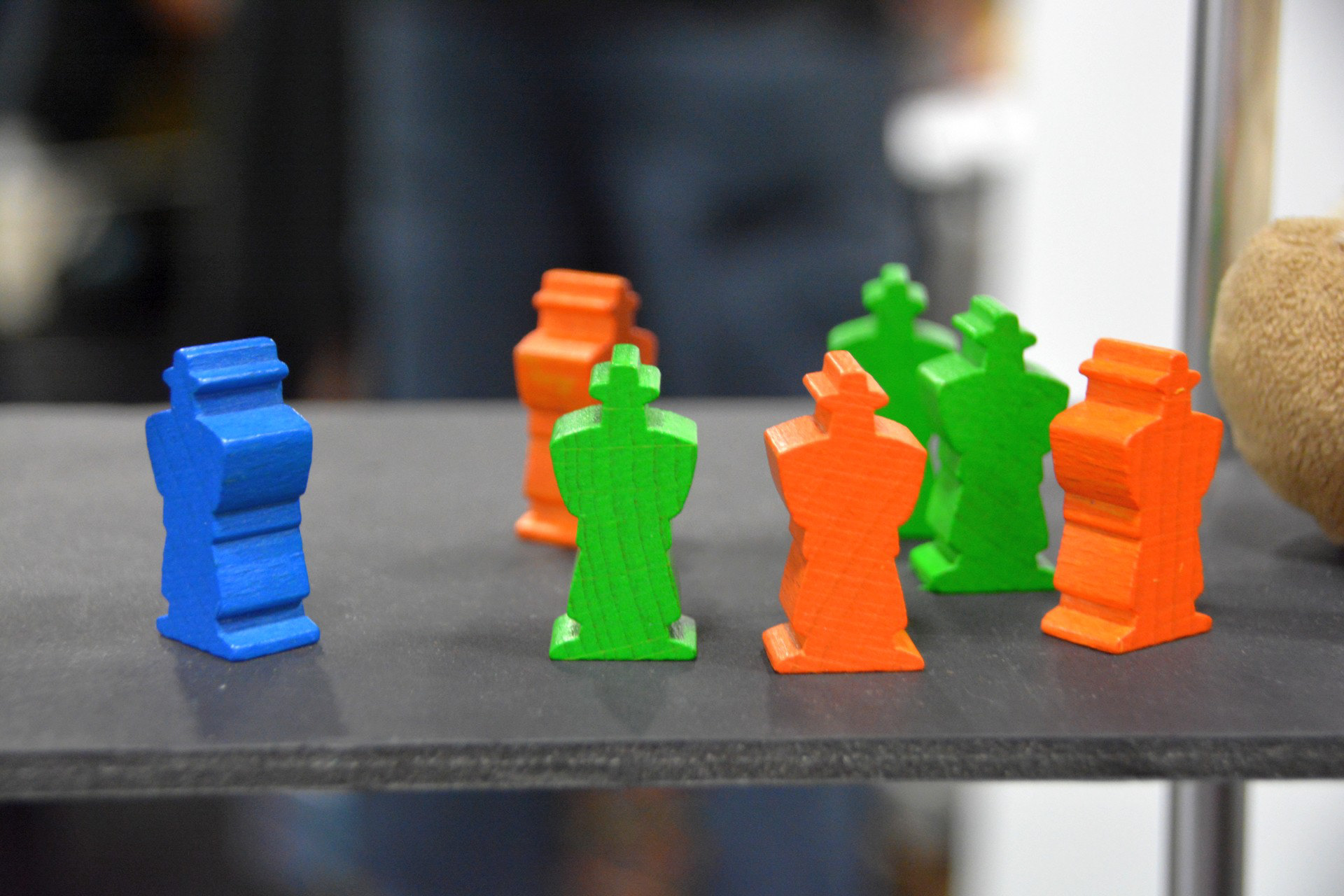 ... we gave hundreds of these gangster meeples away for free.