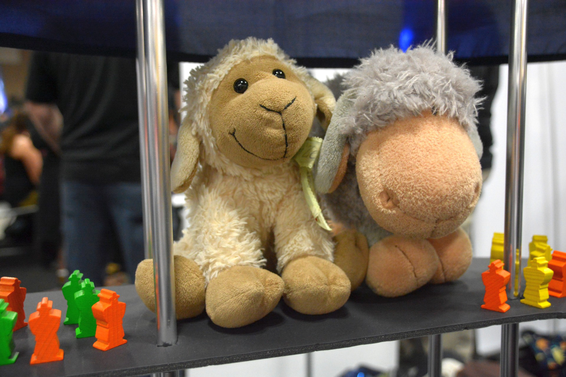 ... we brought our mascots instead