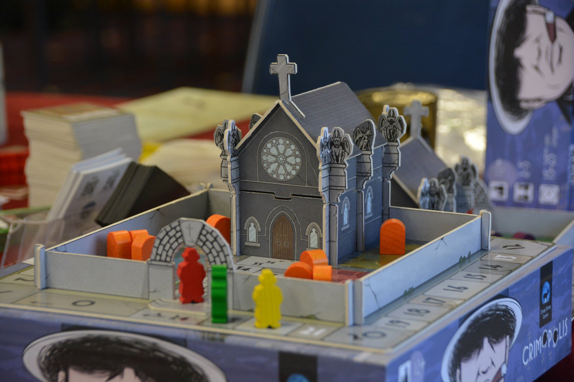 Tight finish at the end of a game.