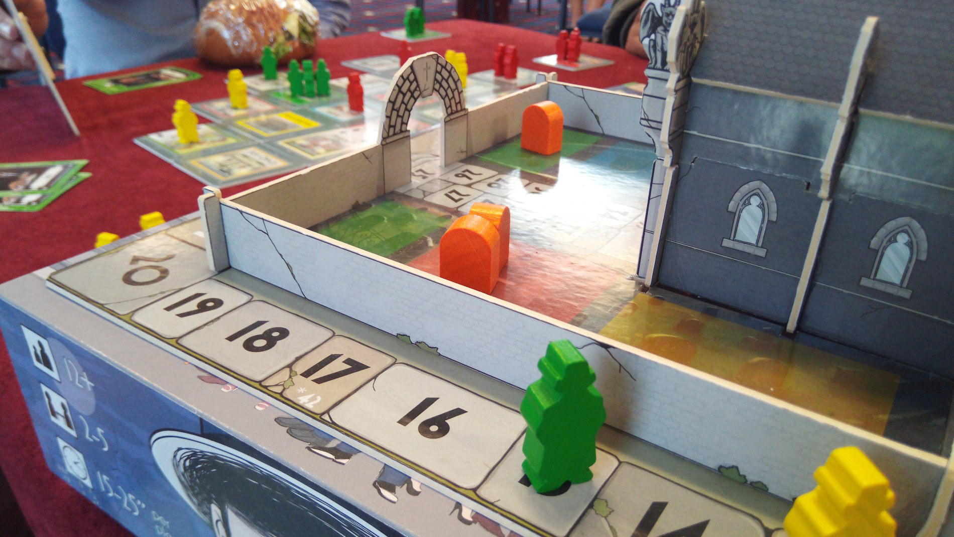 The Crimopolis graveyard is overlooking the gangsters in the city.