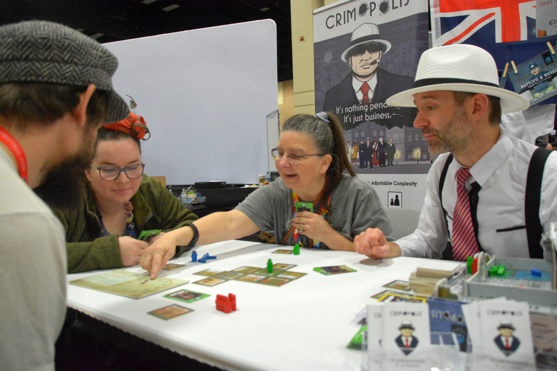 Sven spectating a Crimopolis game