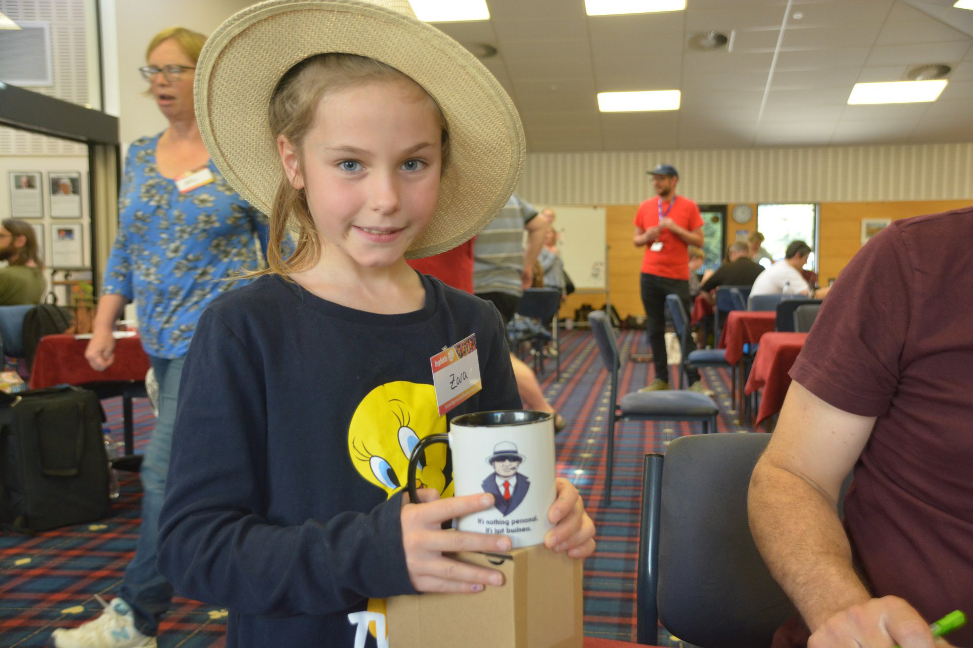Zara, 9, was one of the best Crimopolis players this weekend.