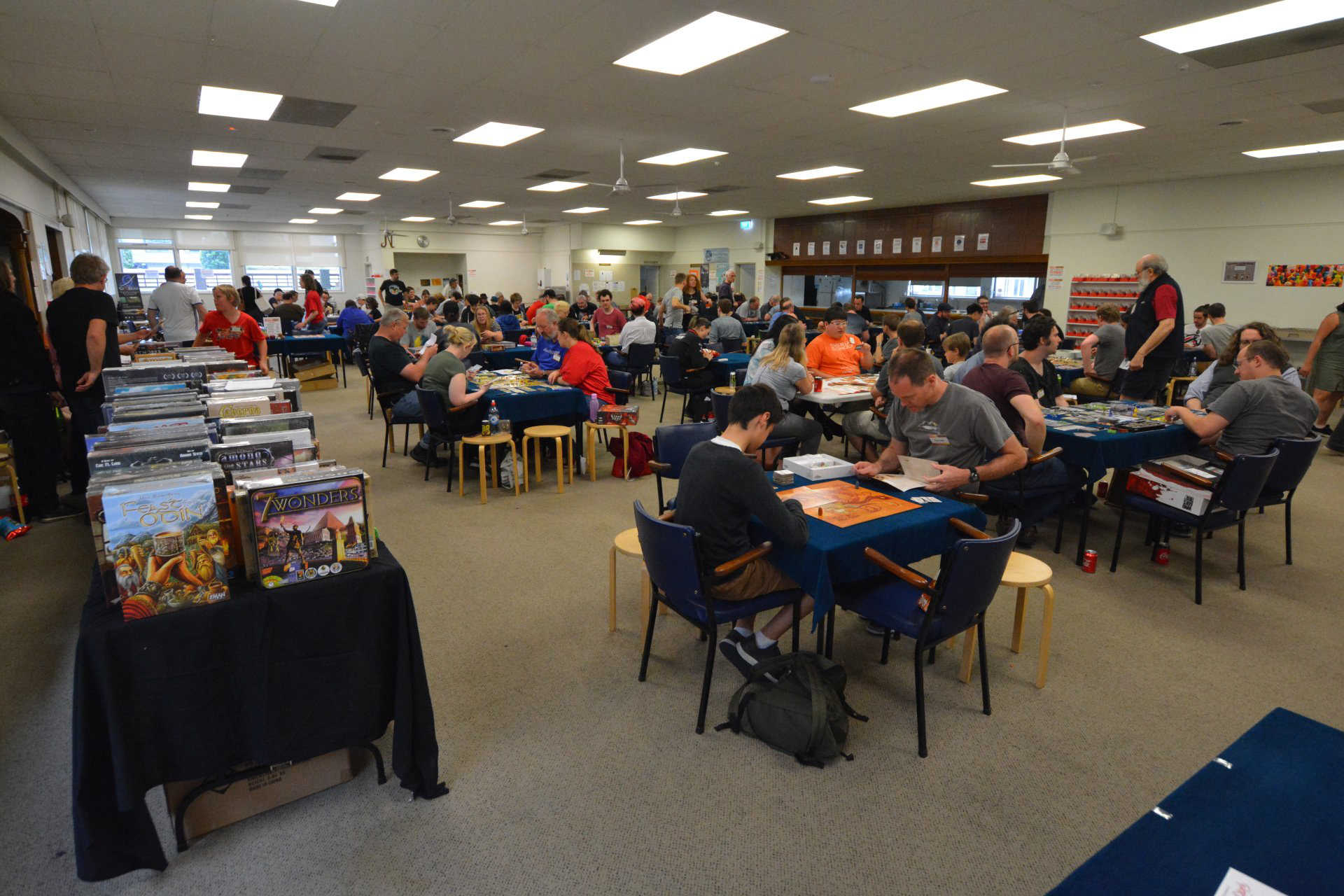 Soaking up the atmosphere