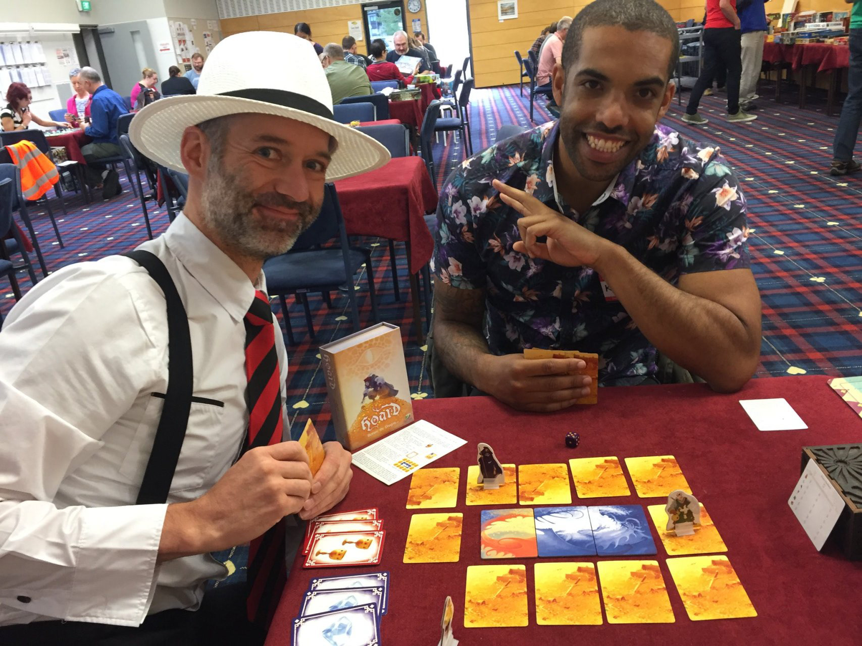 Playing Hoard from Cheeky Parrots, a publisher from Auckland.