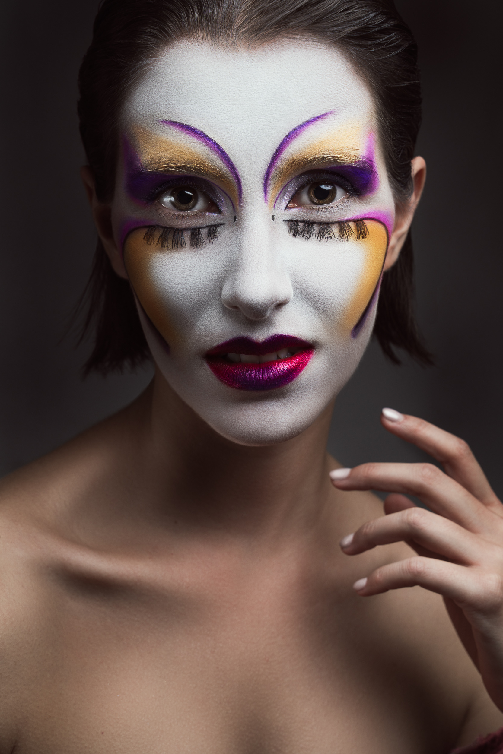 Model: Carmen Porcellini; MUA: Rocío Jiménez