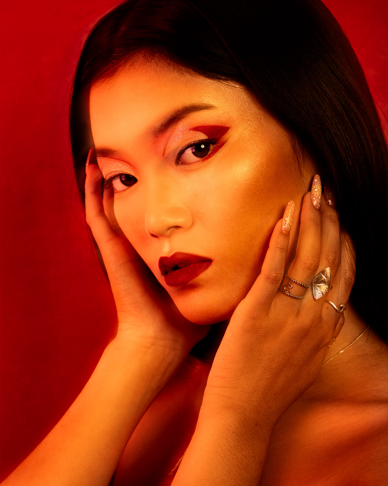 Model: Angela Yichan Molina; MUA: Ivan Teso