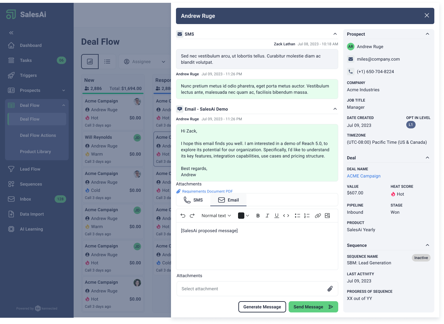 Deals Flow - Side View