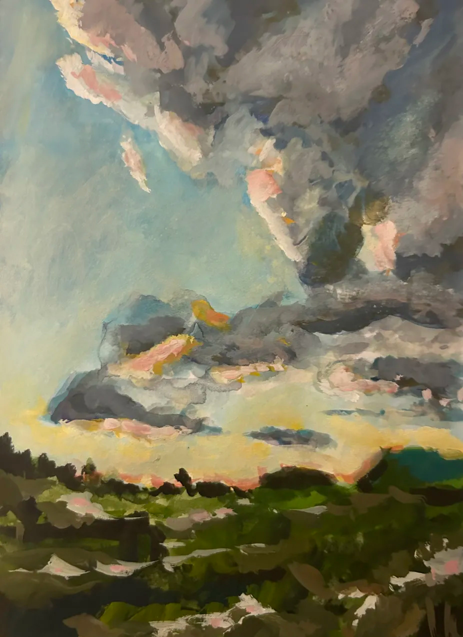 Landscape in Acrylic