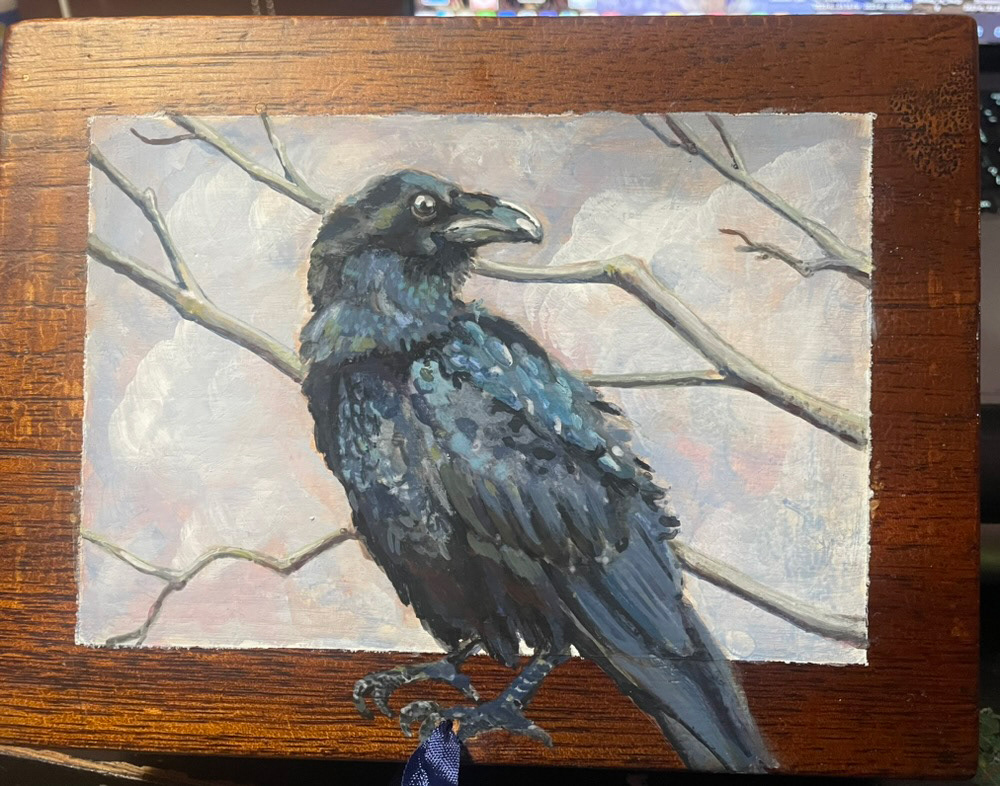 Acrylic on wood 2023
