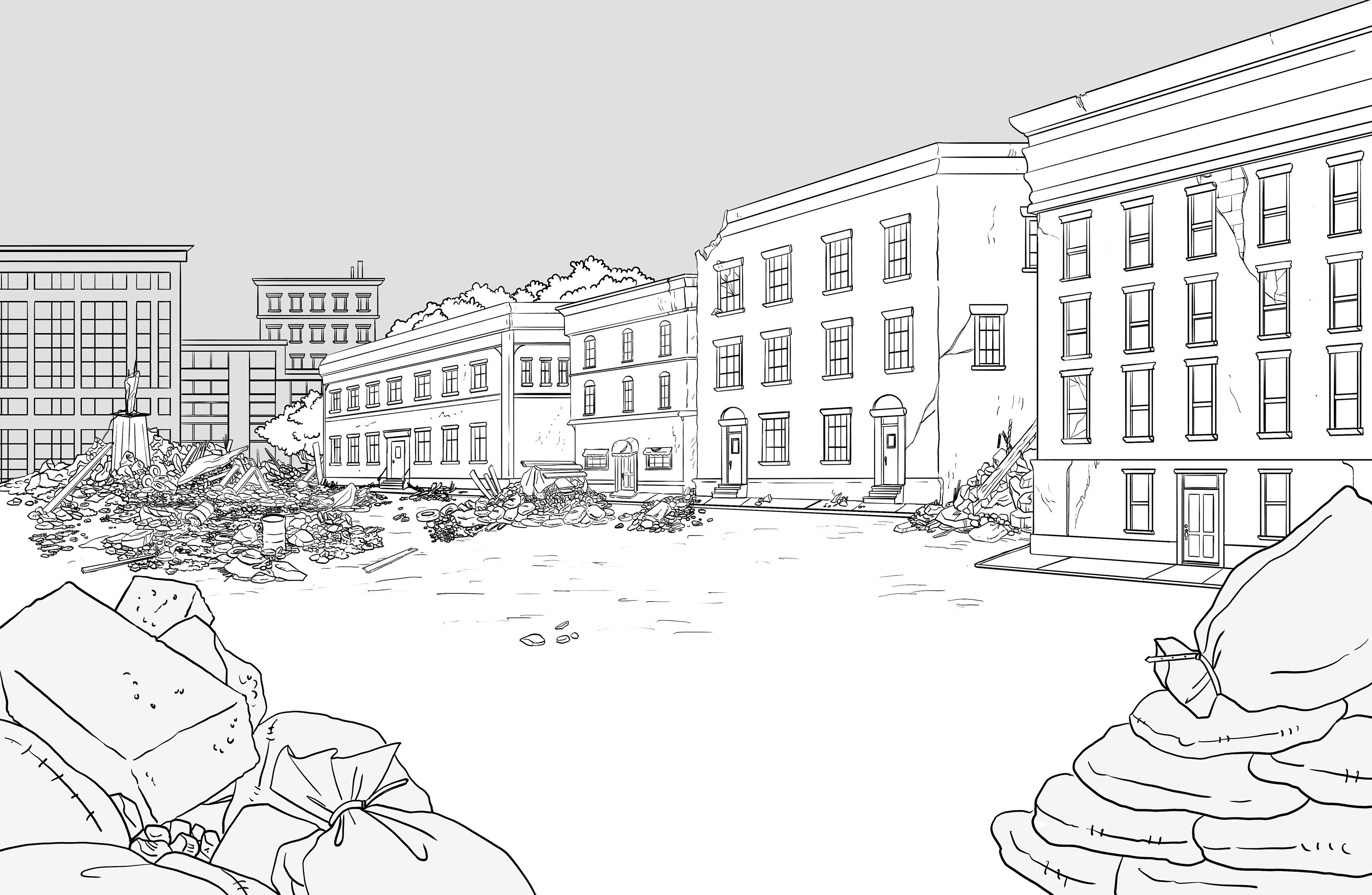 Client Work: Layouts for Ukraine Short FIlm