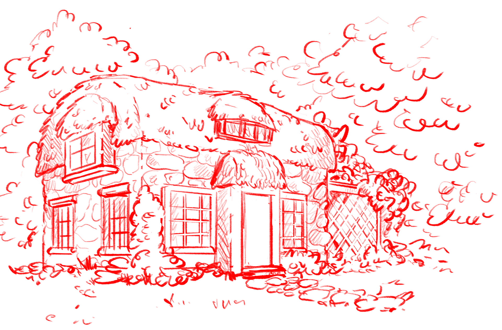 Cottage study for a class demo