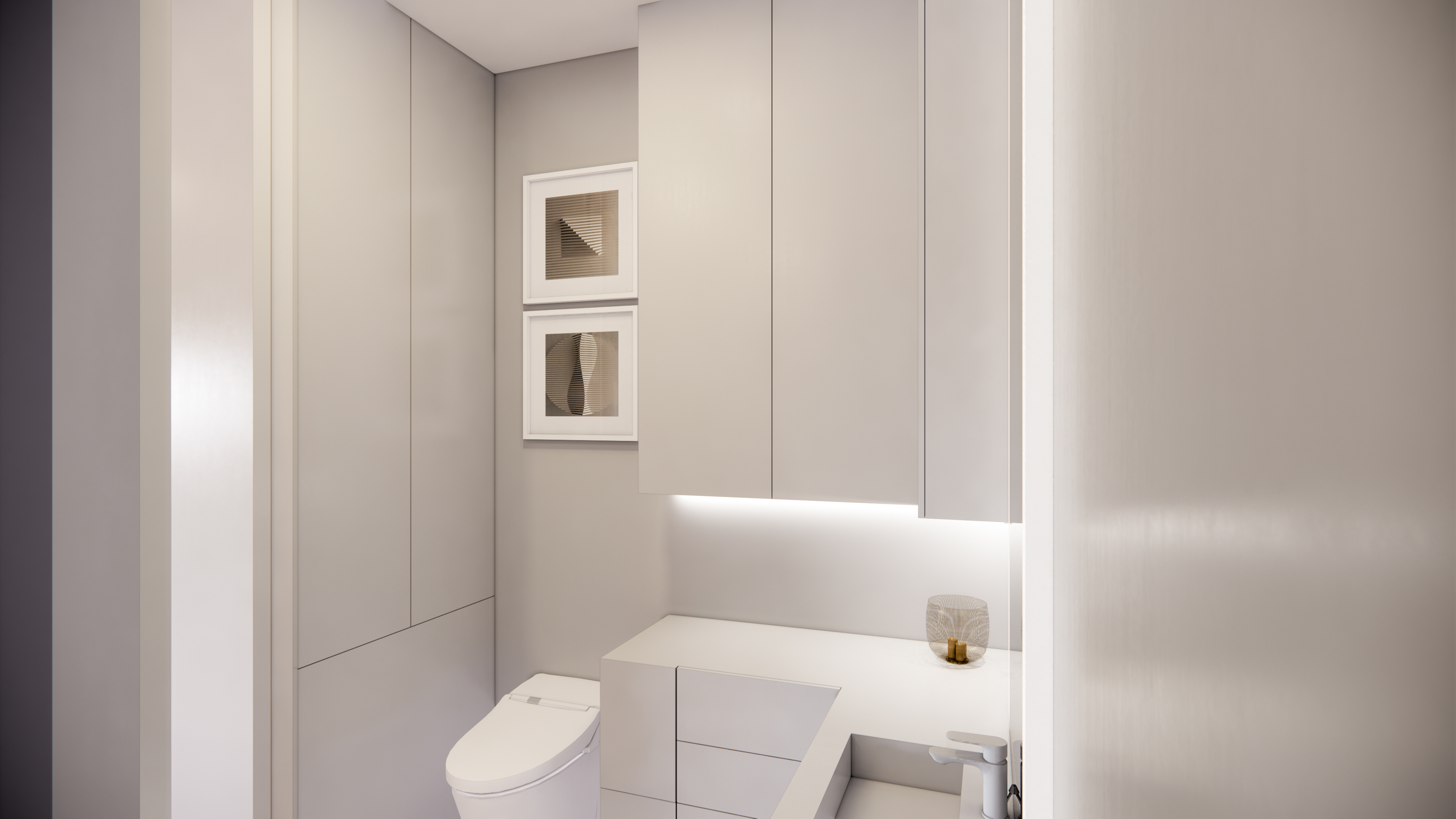 BATHROOM - TOILET & SINK