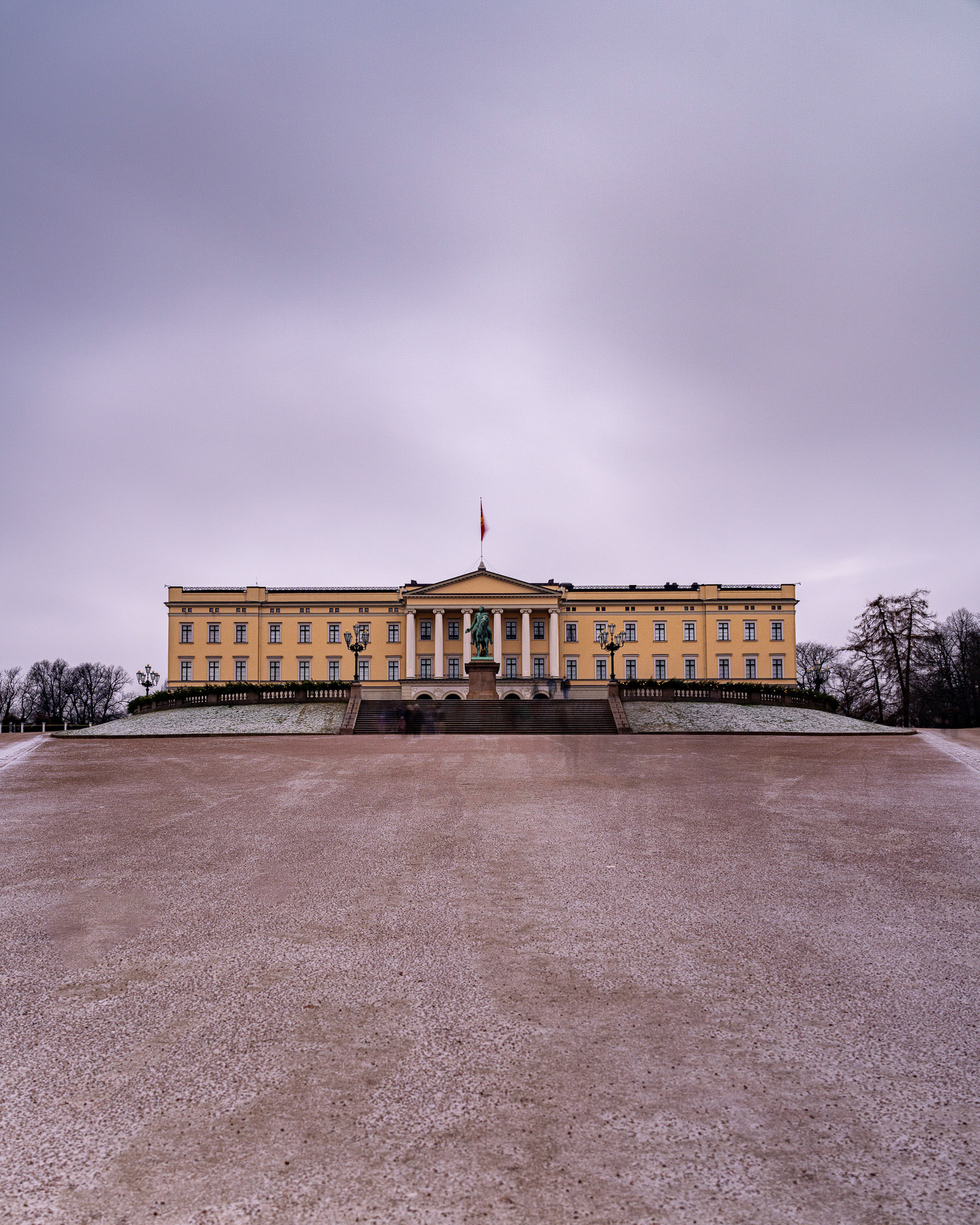 Royal Palace - Oslo - Norway - Winter