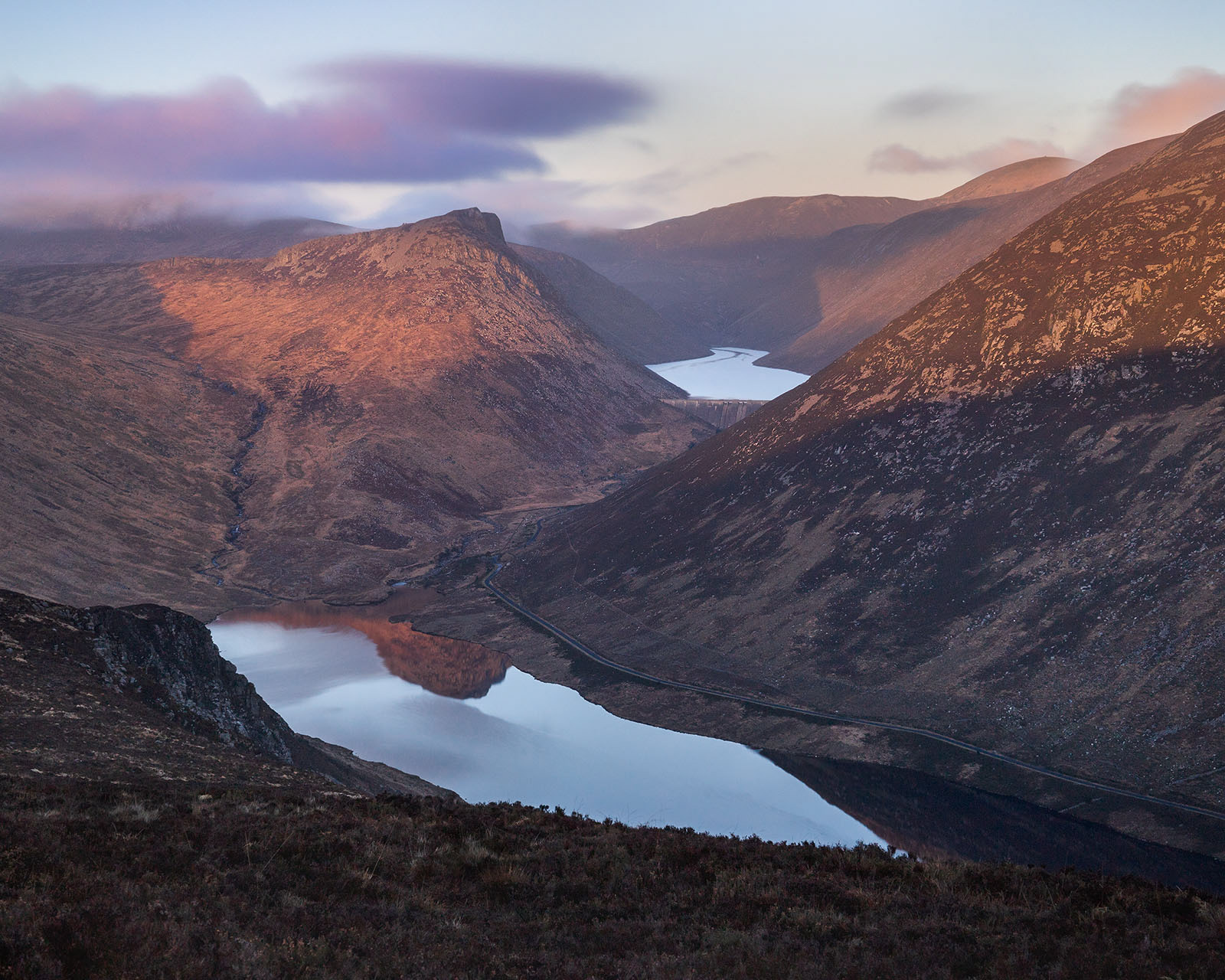 Sunset at Slievenaglogh