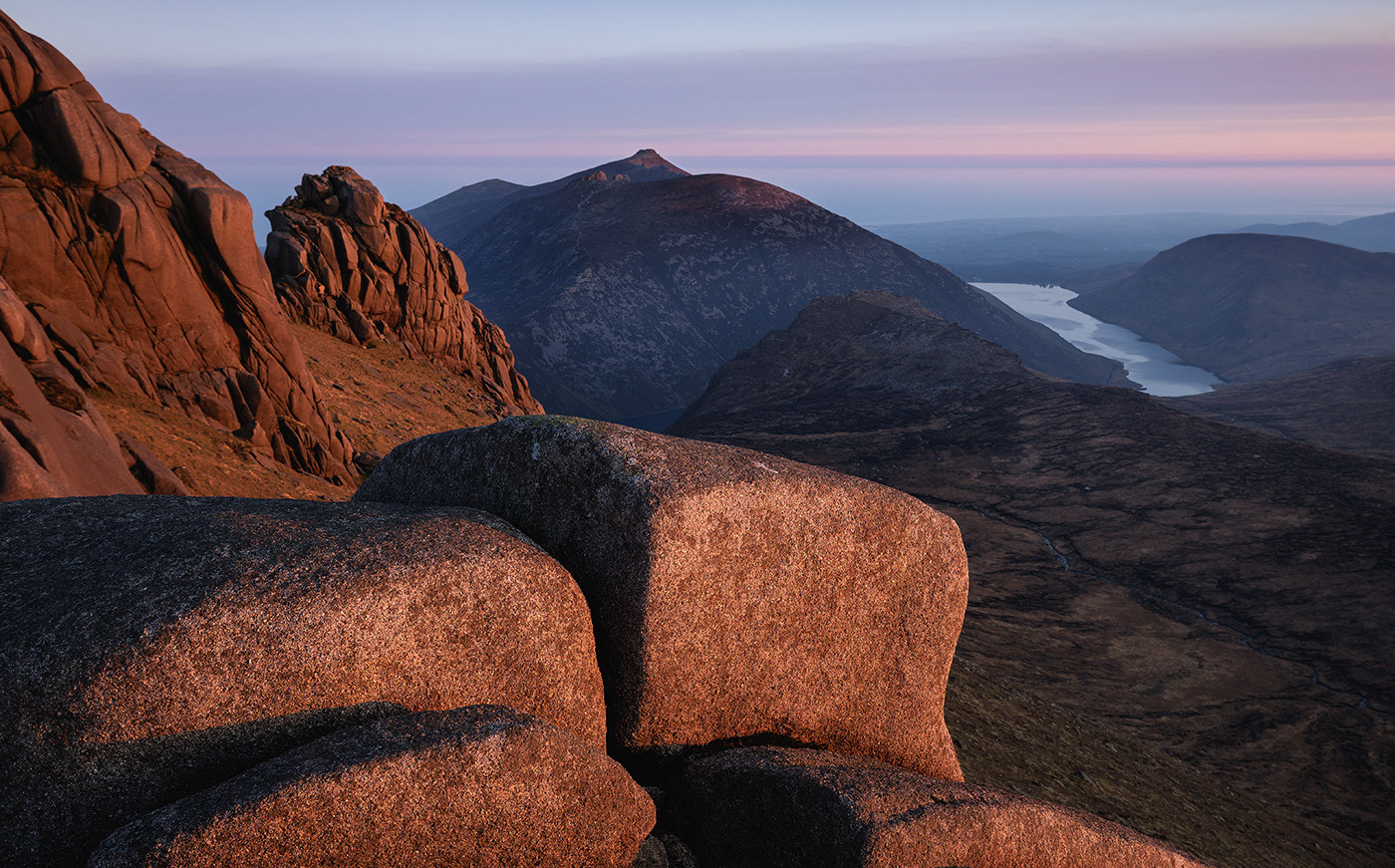 Slieve Bearnagh sunset