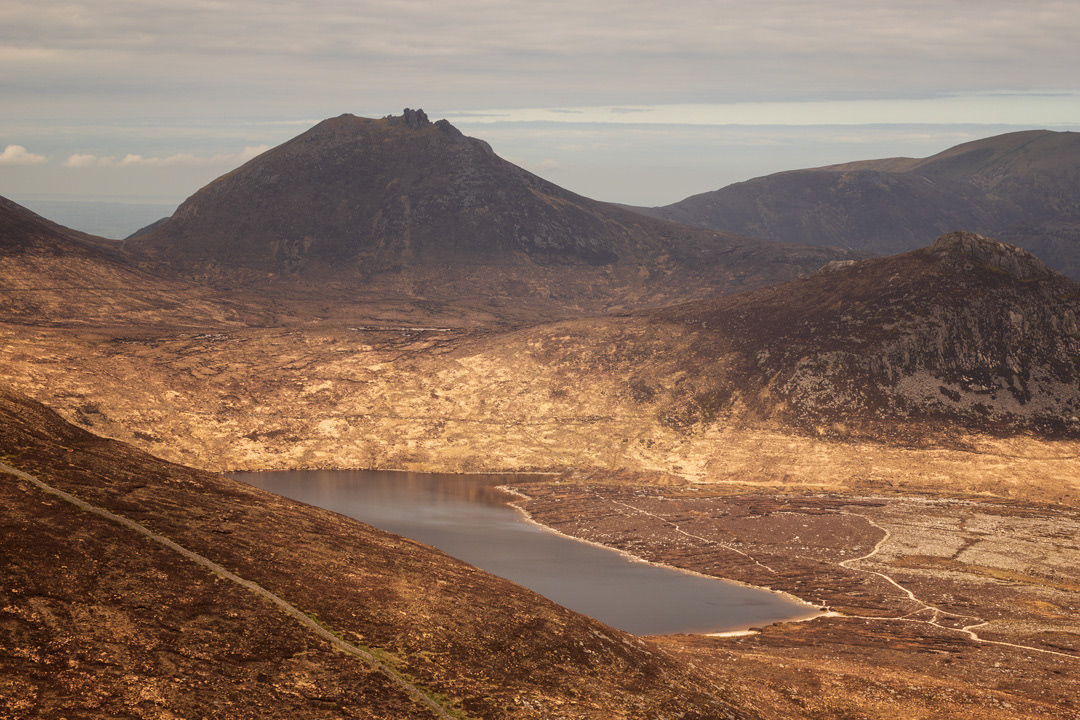View from Slieve Muck of Bearnagh