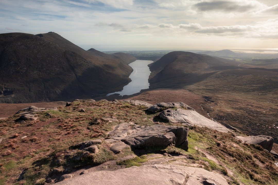 The view from Doan Mountain of The Silent Valley