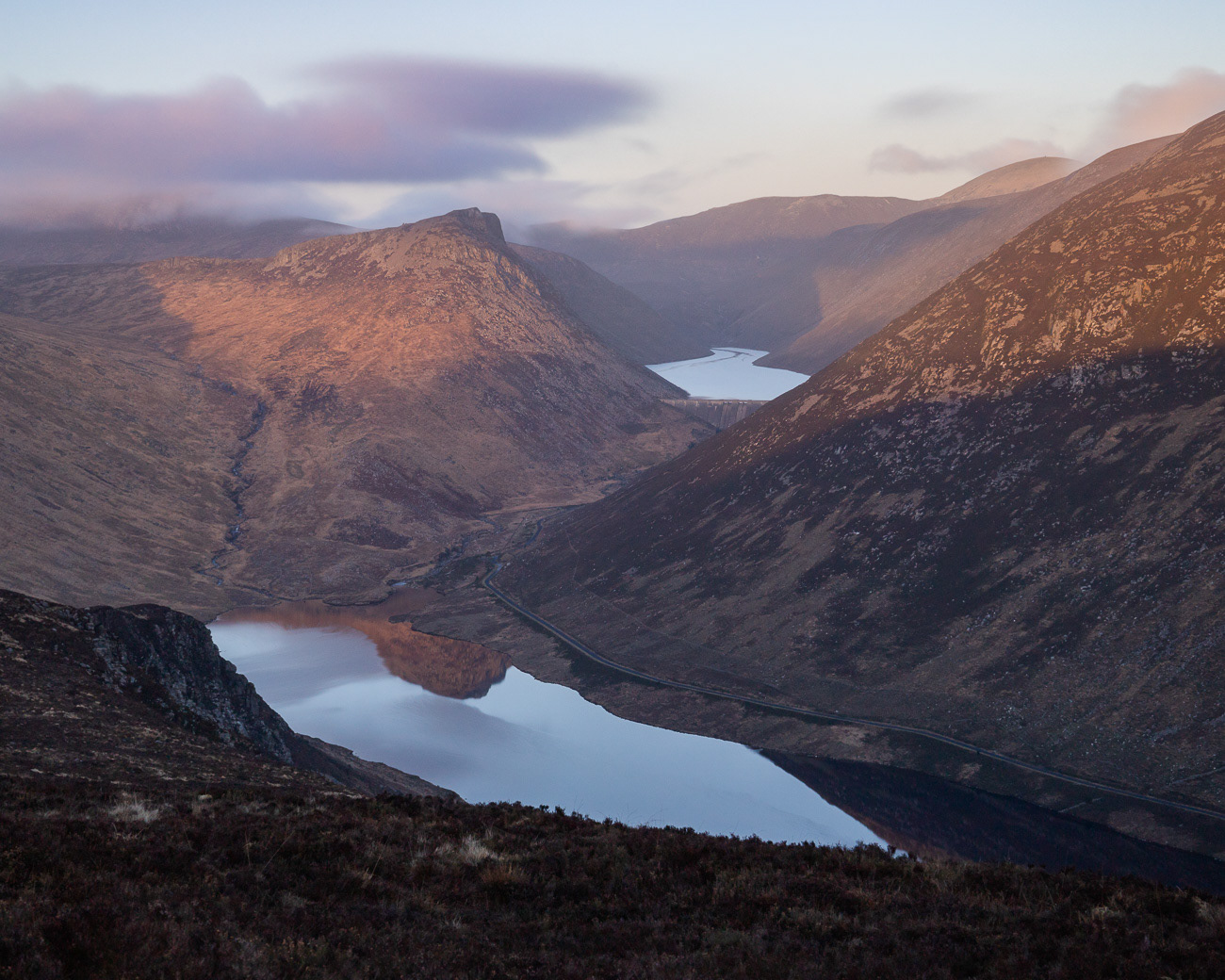 Sunset at Slievenaglogh