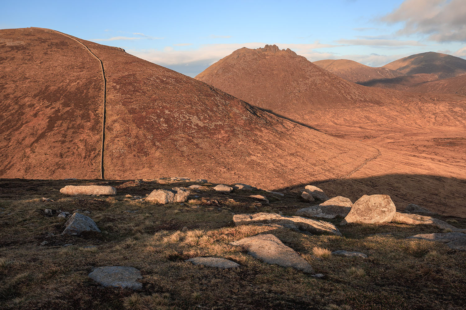 The views from Slieve Loughshannagh